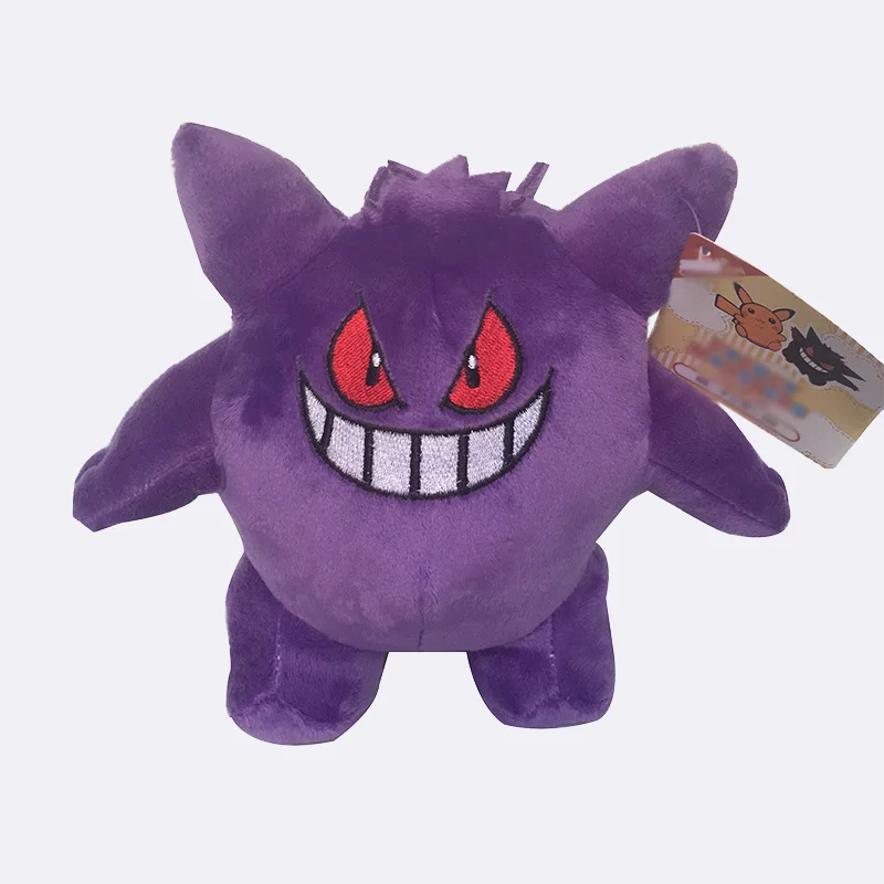 Mimikyu Raichu Lapras Mew Dragonite Charmander Ditto Oddish Togepi Jigglypuff Mudkip Sylveon Snorlax мягкие куклы плюшевые игрушки - Цвет: Gengar 15CM