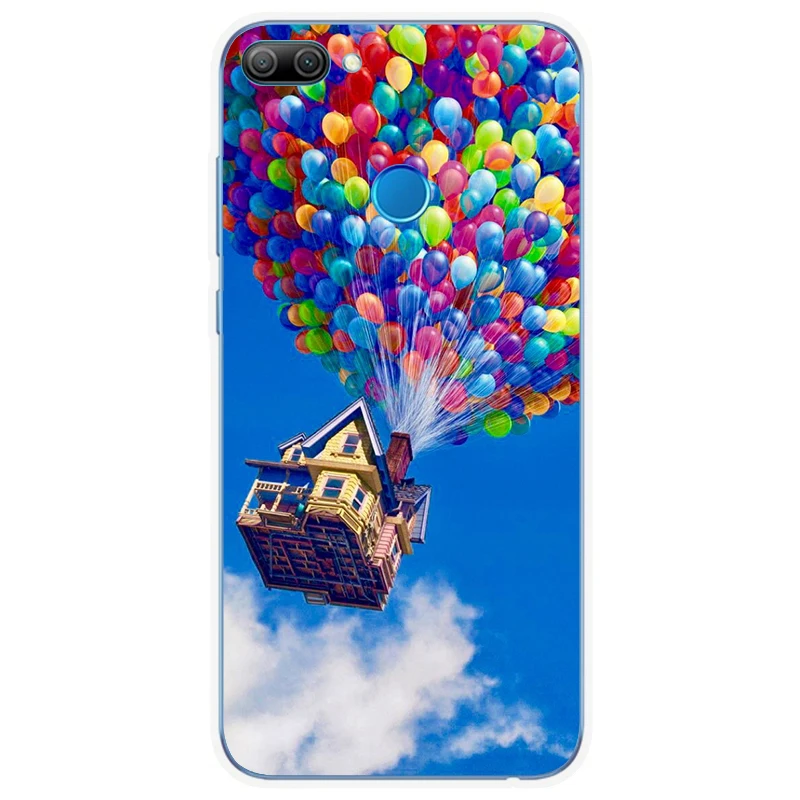 Силиконовый чехол для Huawei Honor 9i чехлы 5 84 'с мягким принтом классный телефона с