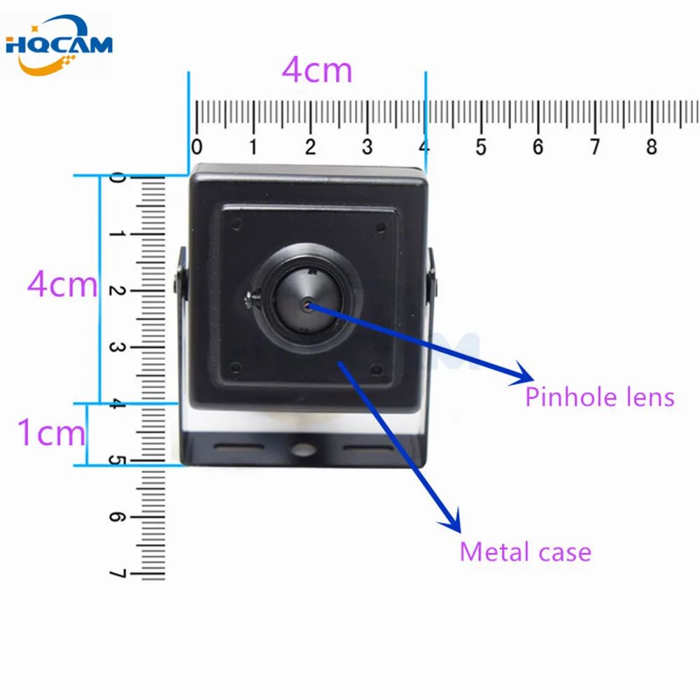 HQCAM 2,8 мм объектив Мини ip камера 720P домашняя система безопасности cctv камеры скрытого видеонаблюдения небольшой hd внешний микрофон onvif 2,0 Видео p2p cam
