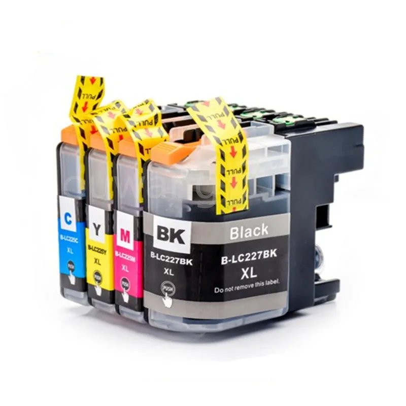 

LC227XL LC225XL BK/C/M/Y Full Ink Cartridge Compatible For DCP-J4120DW/J4420DW/J4620DW/J4625DW/J5620DW/J5625DW/J5320DW