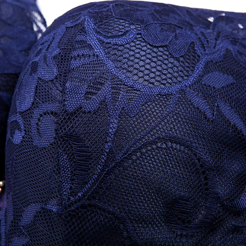 Тонкий кружевной дышащий бюстгальтер с эффектом пуш-ап | Женская одежда