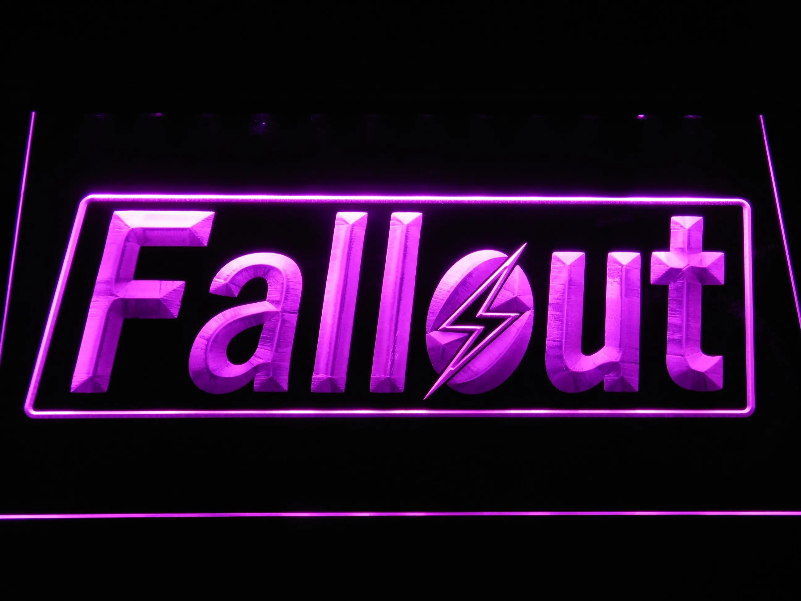 E088 Fallout Bar светодиодный неоновый знак с переключателем вкл/выкл 20 + цвета 5