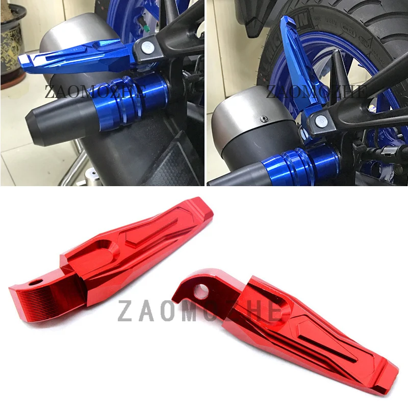 

Motorcycle CNC Rear Foot Pegs Rests Passenger Footrests For Yamaha MT-03 YZF-R3 R25 MT09 MT-07 MT-10 MT-09 MT07