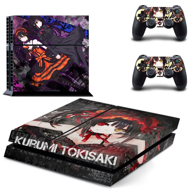 Новая наклейка для PS4 виниловая наклейка, стикер для консоли sony Playstation 4 и 2 контроллера наклейка для PS4 наклейка