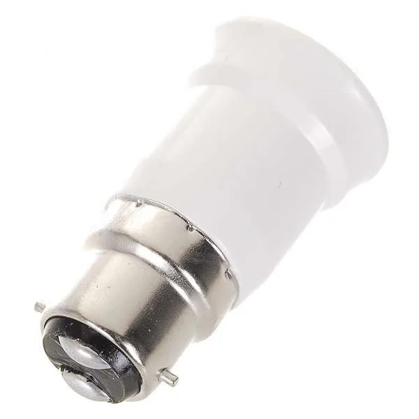 

B22 To E27 Lamp Holder Converters Fitting Light Lamp Bulb Adapter Converter free shipping