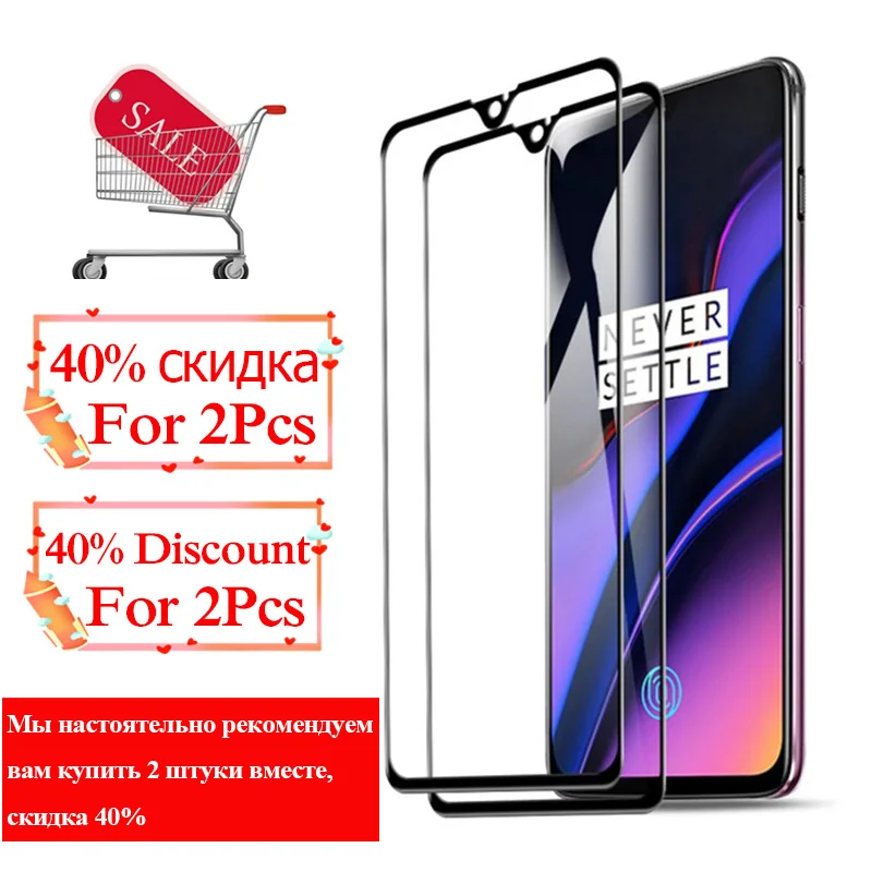 Для One plus 3 5 6 закаленное стекло для oneplus 3t 5t t защитный экран полное покрытие 1 +
