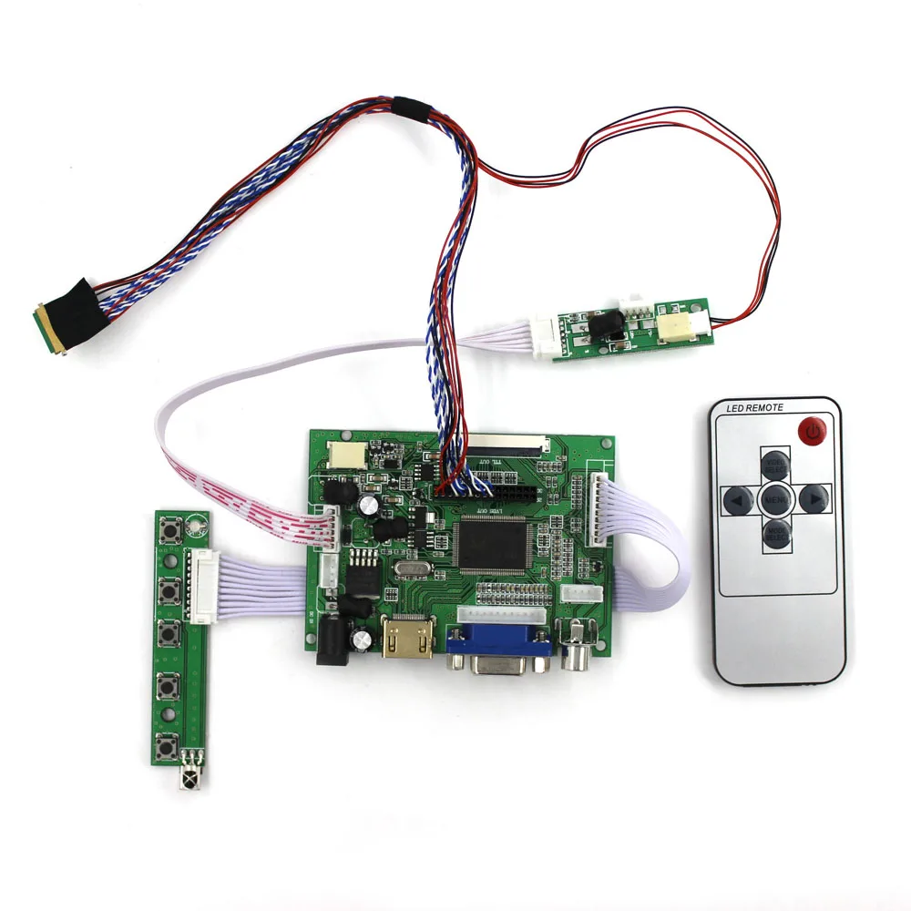 

HD MI VGA 2AV lcd Controller board VS-TY2662-V1 work for 7inch 1280x800 N070ICG-L21 IPS lcd panel