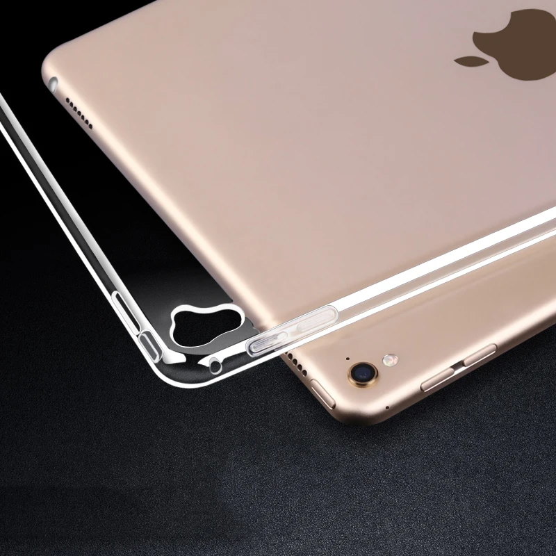 Чехол-накладка для iPad Pro 12 9 мягкий чехол из ТПУ Apple 7-дюймовый A1584 A1652 защитный