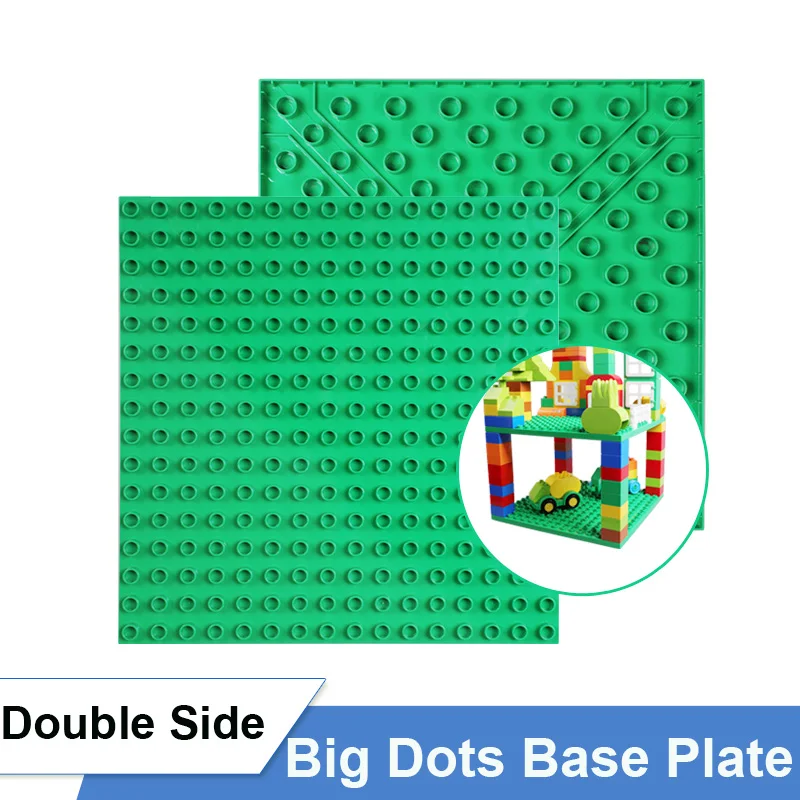 38-306 штук строительные блоки для труб большие совместимые с Duploe 16X16 крупный горох