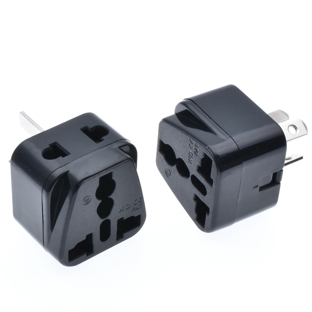 Australian/China type I Travel Adapter 2 Way Outlet Power Plug Change US/EU/UK/Swiss/Italy/Japan to AU 3 Pin | Обустройство дома
