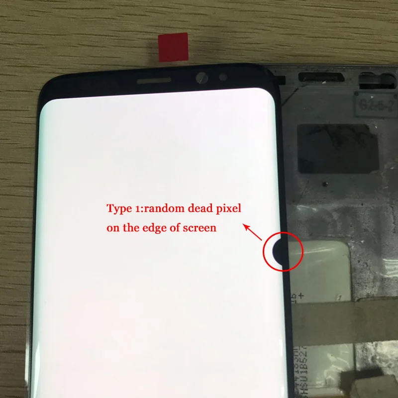 Оригинальный ЖК дисплей SUPER AMOLED S8 с пятном для SAMSUNG Galaxy G950 G950F Plus G955 G955F сенсорный