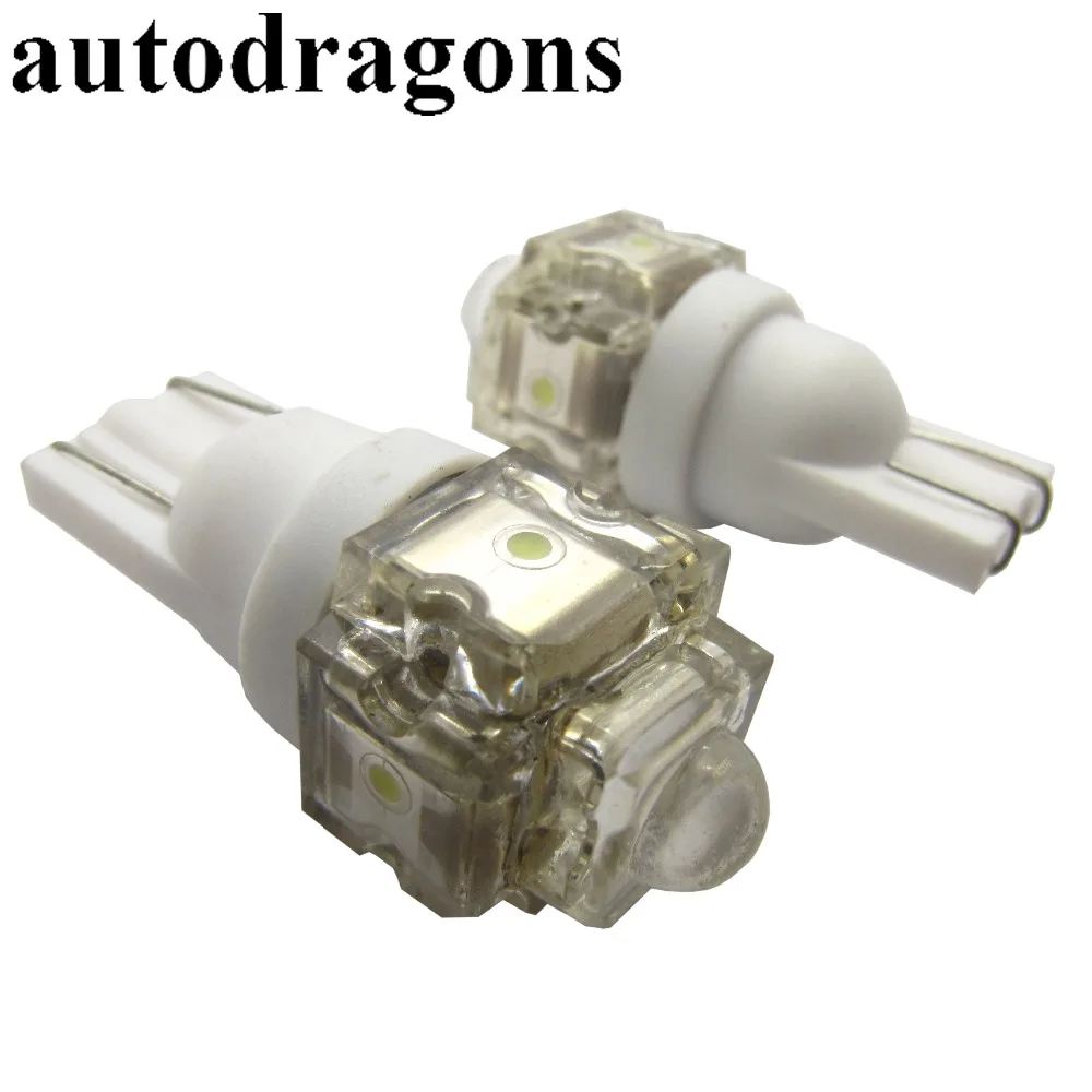 Autodragons 100 шт. чипа пираньи T15 921 #906 машина для пинбола светодиодные фонари клина 13В