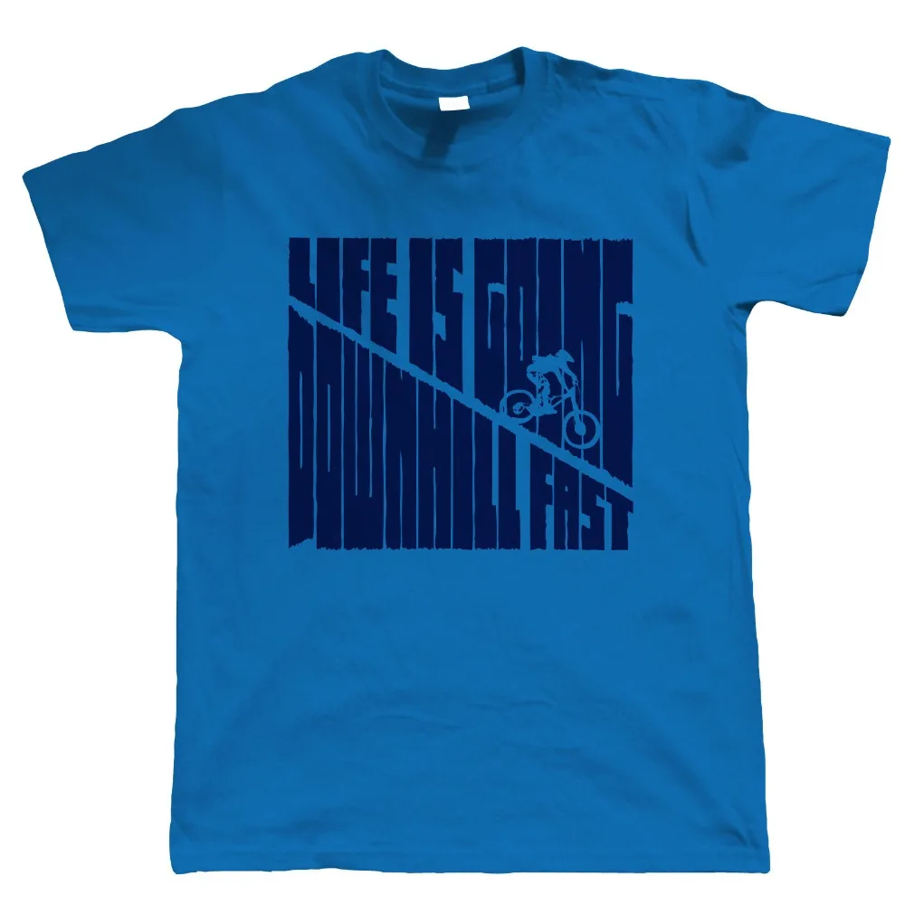 Мужская футболка с Горным байкером Спортивная Mtb летняя повседневная недорогие