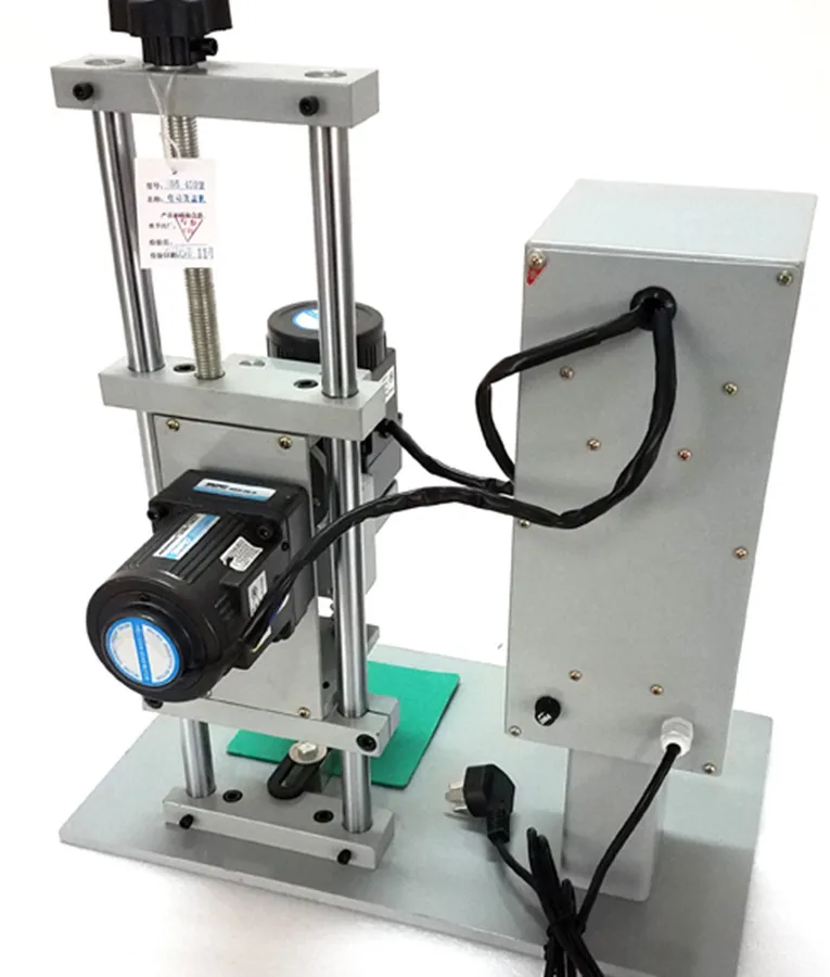 Настольный Электрический винтовой станок с круглой крышкой диаметром 10 50