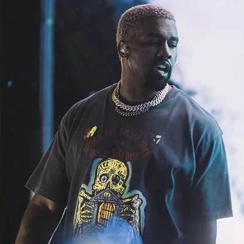 Kanye West XXXTentacion сезон 6 футболка для мужчин и женщин высокое качество круглый вырез