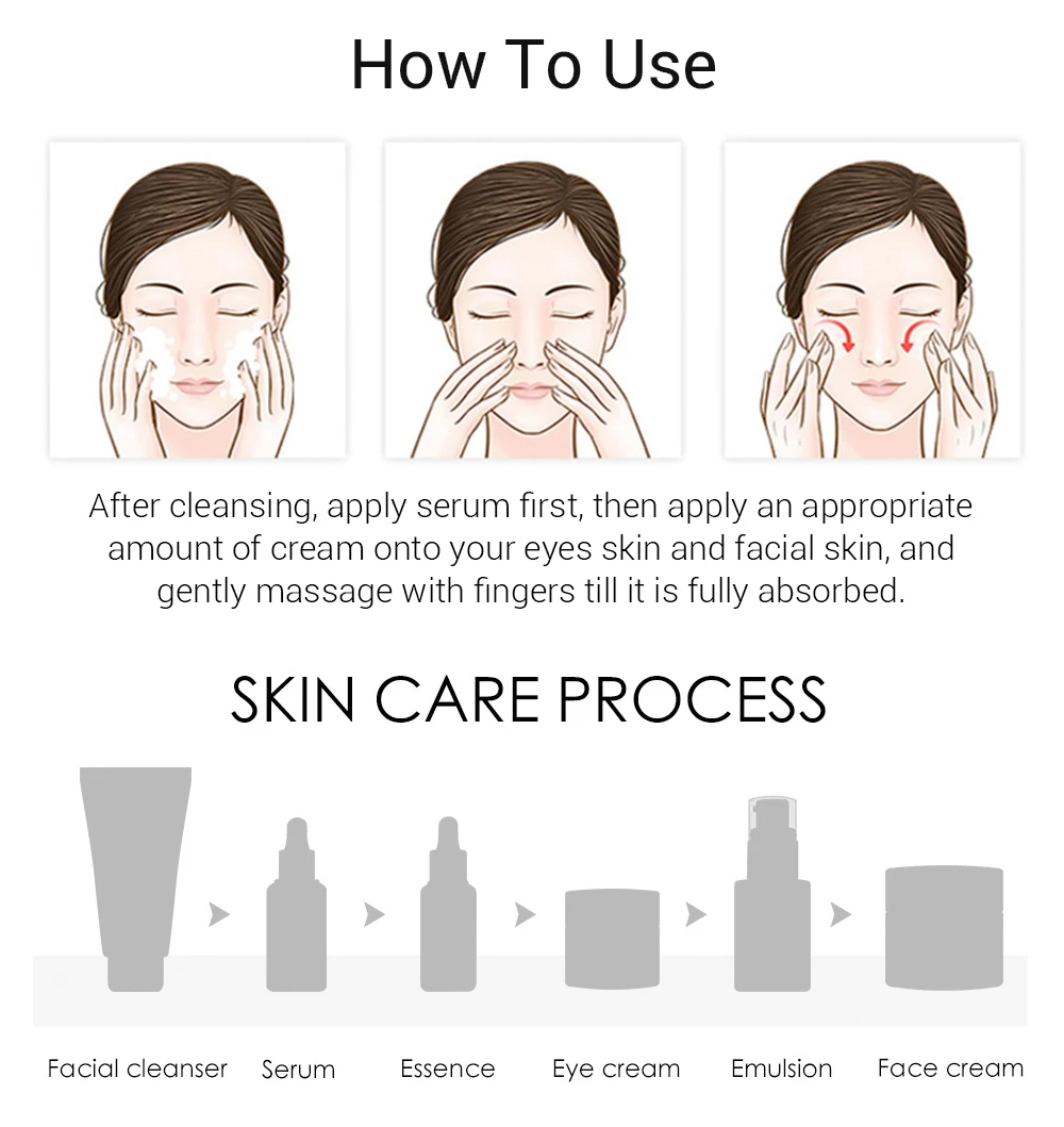 Breylee Retinol крем для лица крем от морщин набор для ухода за кожей с омолаживающим эффектом Сыворотка для лица крем для глаз удаляет мелкую линию морщин затягивает увлажнение