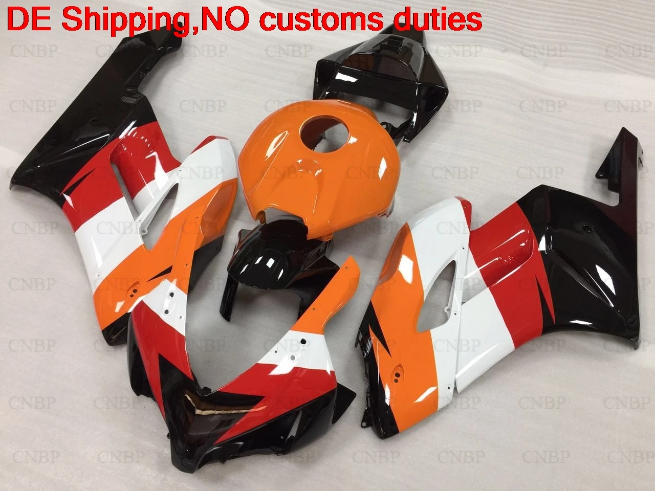 Abs Кузов для Honda Cbr1000 RR CBR1000RR Fireblade CBR 1000 2004 2005 04 05 обтекатель комплект тела REPSOL