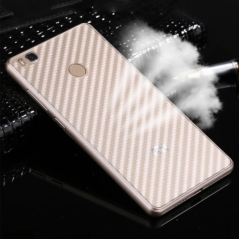 10 шт. 3d-наклейка на заднюю крышку телефона NYFundas из углеродного волокна для Xiaomi Redmi