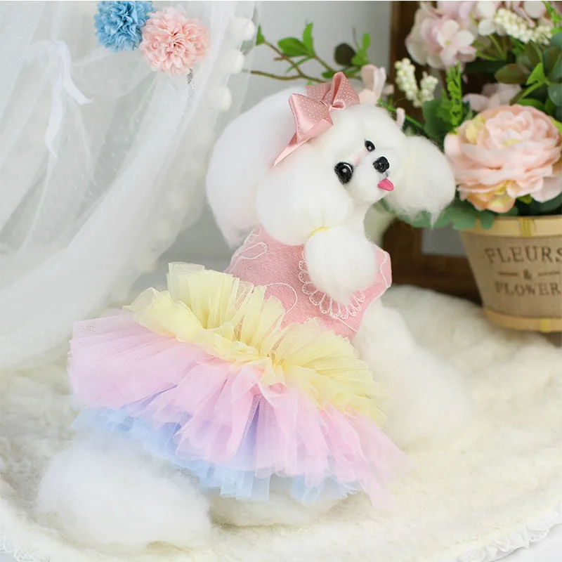 Кружево Зима Собаки юбка-пачка собака Роскошные принцессы торжественное платье