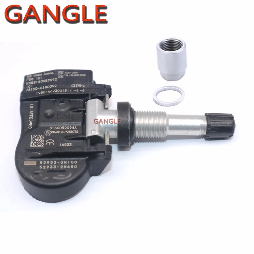 

Tire Pressure Monitoring System FOR 2012-2016 Hyundai I30 [GD] 433MHZ TPMS SENSOR TIRE PRESSURE SENSOR 52933-3N100 52933-2M650