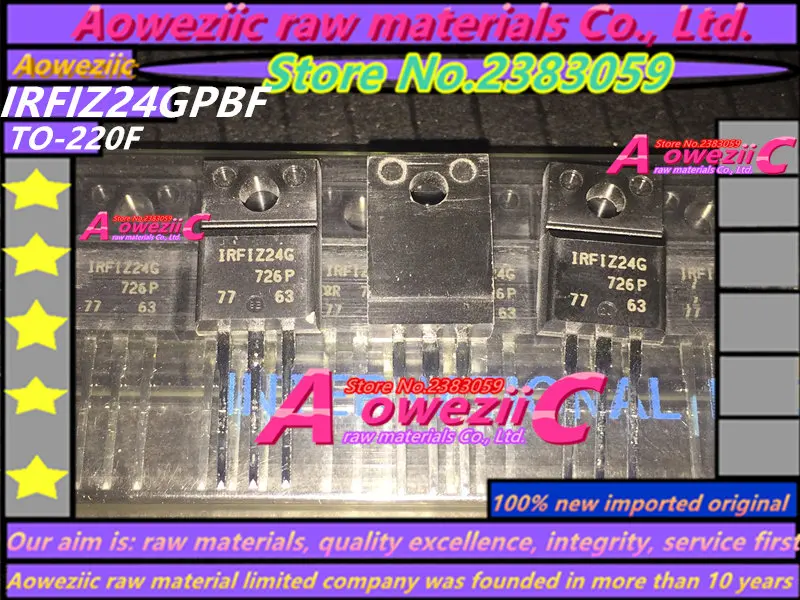 Aoweziic 100% новый импортный оригинальный транзистор полевого эффекта irфизи24gpbf
