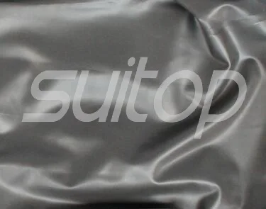 Dark silver Suitop натуральный латексный комбинезон с полным покрытием+ перчатки+ капюшоны+ feets с молнией на промежности(шейный вход)(только открытый нос) фетиш - Цвет: Dark silver