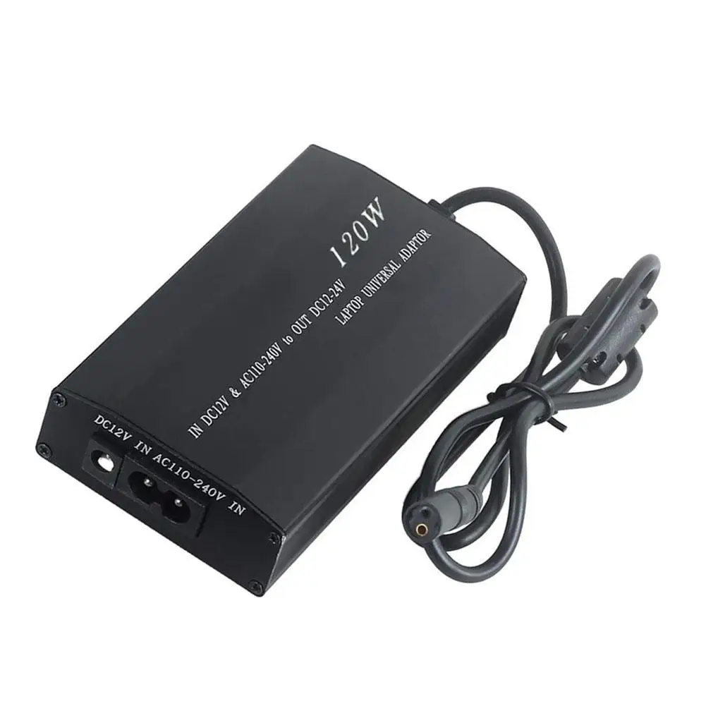 

120W Car + Household Dual Use Power Adapter Universal Notebook Power Supply