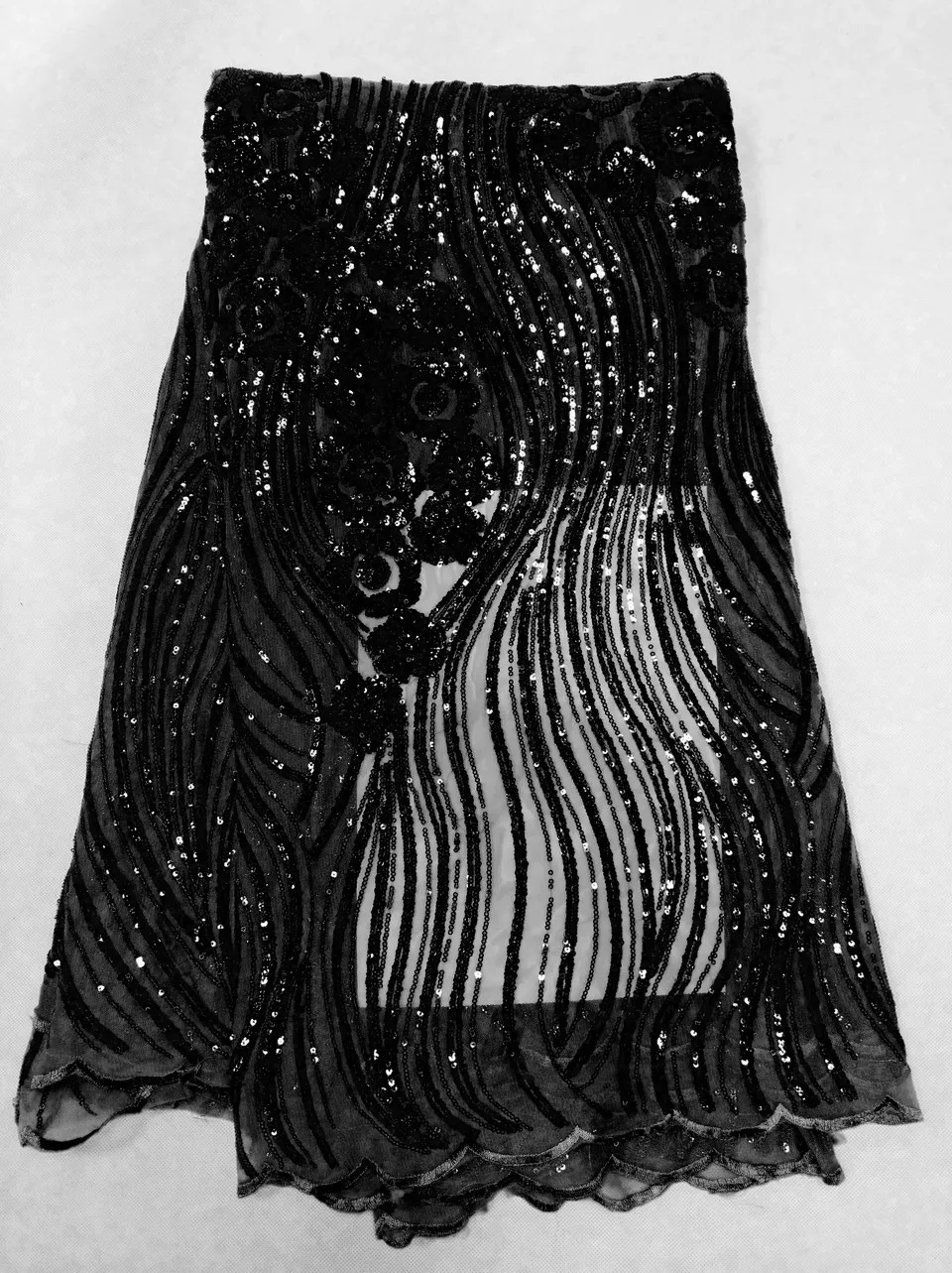 Wholesale 2017 Latest Gold African French Net Lace Fabric.High Quality Tulle Fabric For Wedding JL908 | Дом и сад