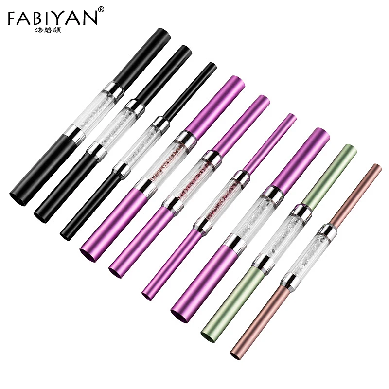 3 шт./компл. C изогнутые стержни Стразы металлические алюминиевые ногтевые для