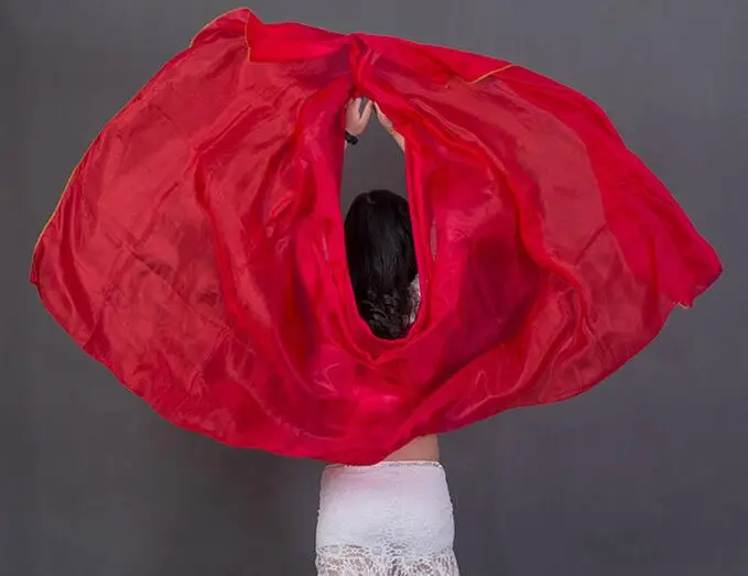 Суперсветильник Кая Фата для танца живота из чистого шелка розовый дешевый