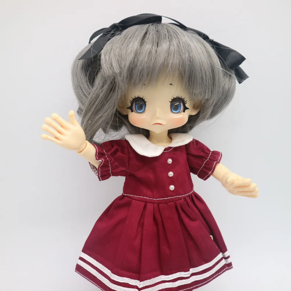 23 см 1/6 BJD куклы телесная кукла аналогичная kikipop Кукла SD пластиковая не включает