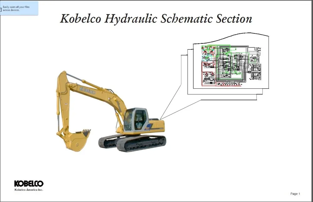 Руководства по обслуживанию новых моделей строительной техники Kobelco 2019|ПО| |