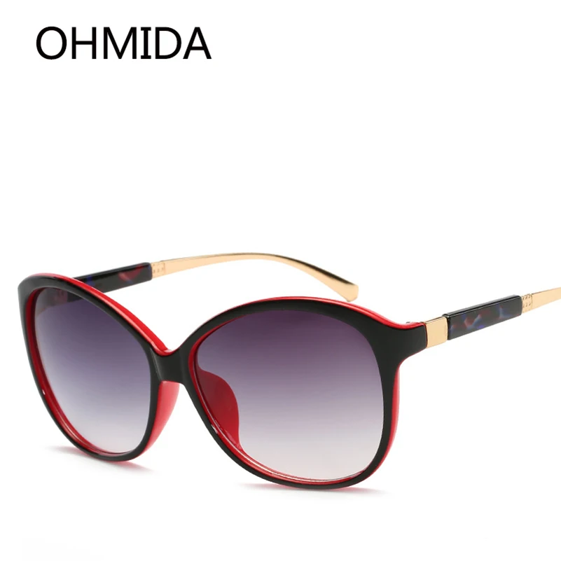 Мужские и женские солнцезащитные очки OHMIDA винтажные брендовые пластиковые с