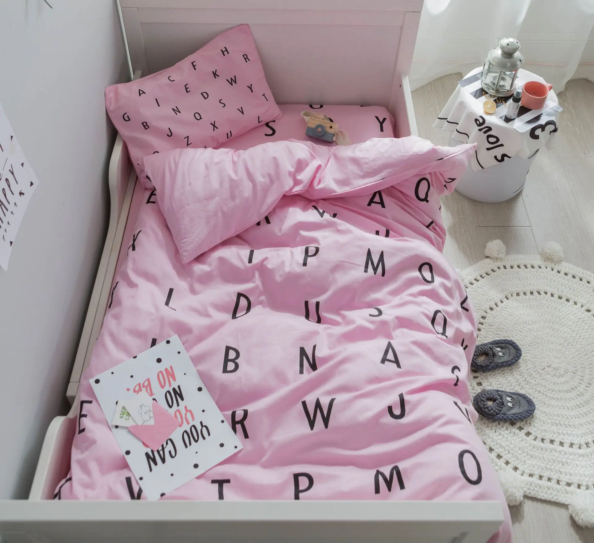 Комплект из 3 предметов чистый хлопок постельного белья для малышей простыня