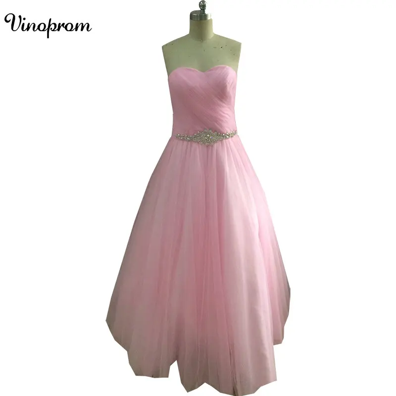 Розовая фуксия ярко розовое милое платье для девушек 15 платьев с бисером