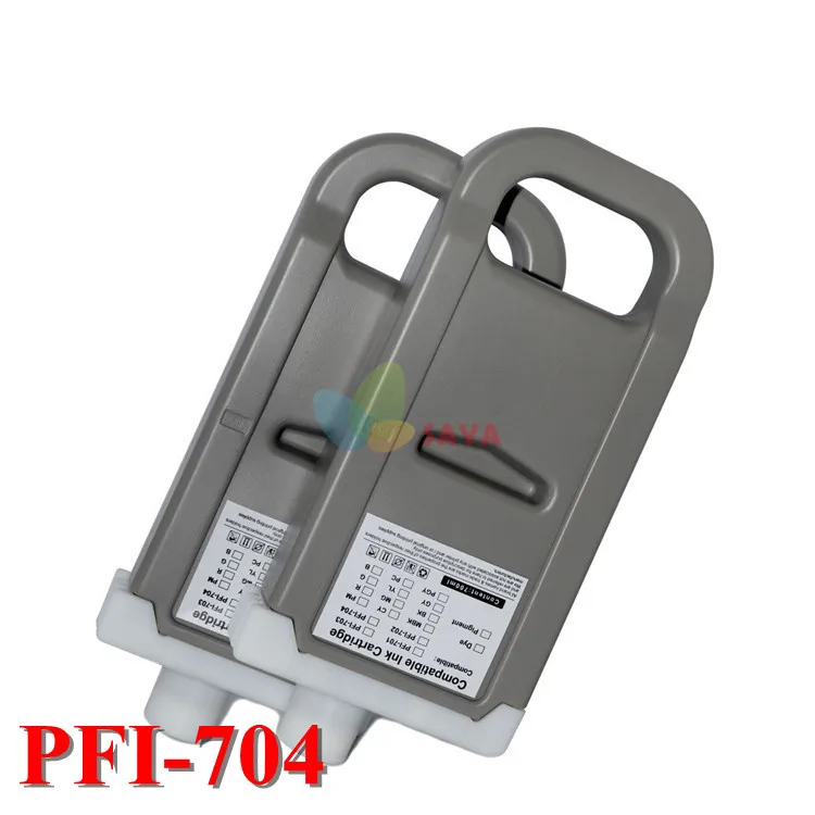 12colors PFI 704 Compatible Ink Cartridge For Canon iPF 8300 printer Cartridge 700ml with chip with Dye Ink