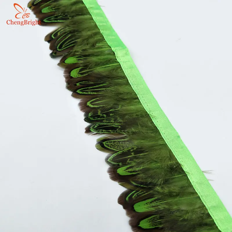 Украшение ChengBright в виде перьев фазана 10 ярдов|feather trim|pheasant feather trimpheasant |