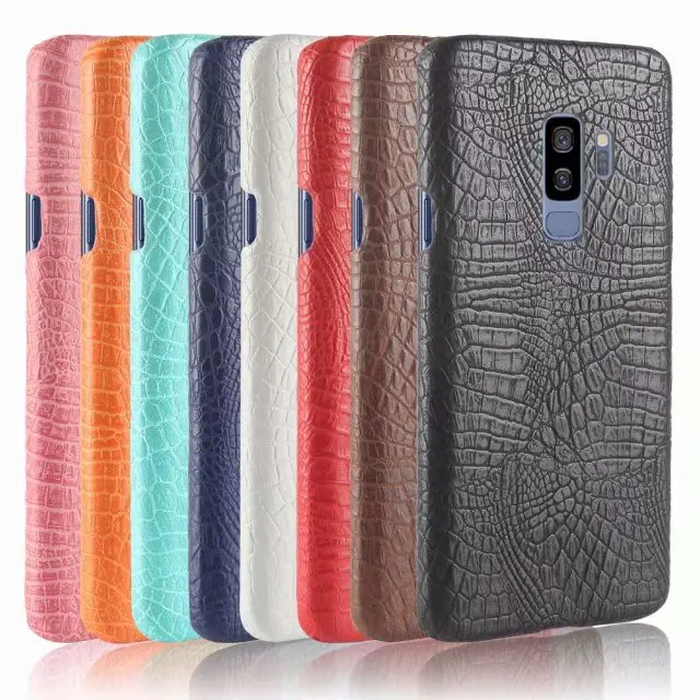 Новый модный стиль крокодиловой кожи задняя крышка для samsung s8 s8plus note8 s9 s9plus чехол