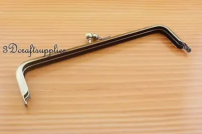 Металлическая рамка для кошелька клей на застежке зажим антибронзовый 7 дюймов X 2