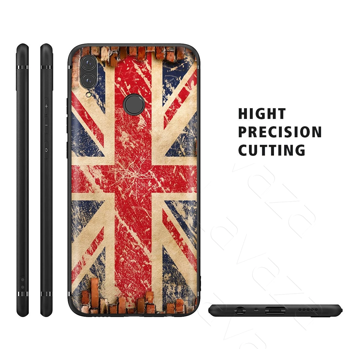 Lavaza England British English Uk Flag Case for Huawei Mate Y7 Y9 P8 P9 P10 P20 P30 P40 Max Lite Pro P Smart Mini |