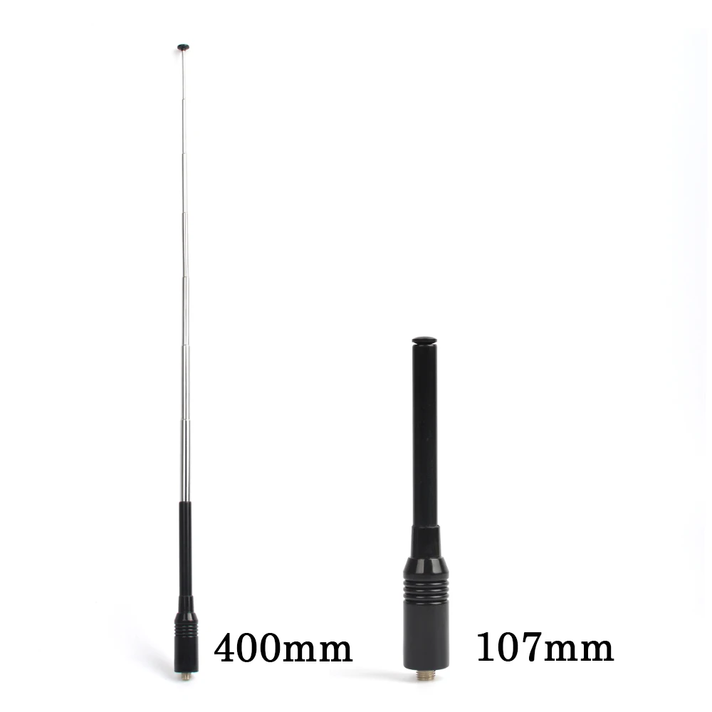 HYS NA 773 sma женский Walkie Talkie антенны телескоп Ham UHF VHF Dual Band 144/430 мГц двухстороннее radio