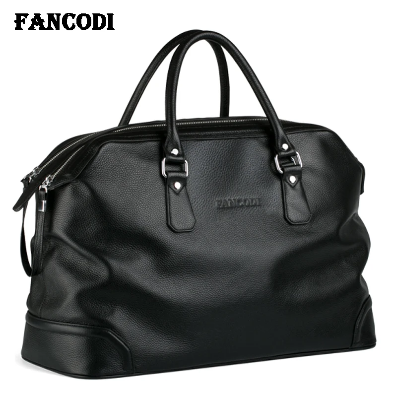 Мужская сумка для путешествий из натуральной кожи Черная|leather duffle bag|leather travel bagduffle