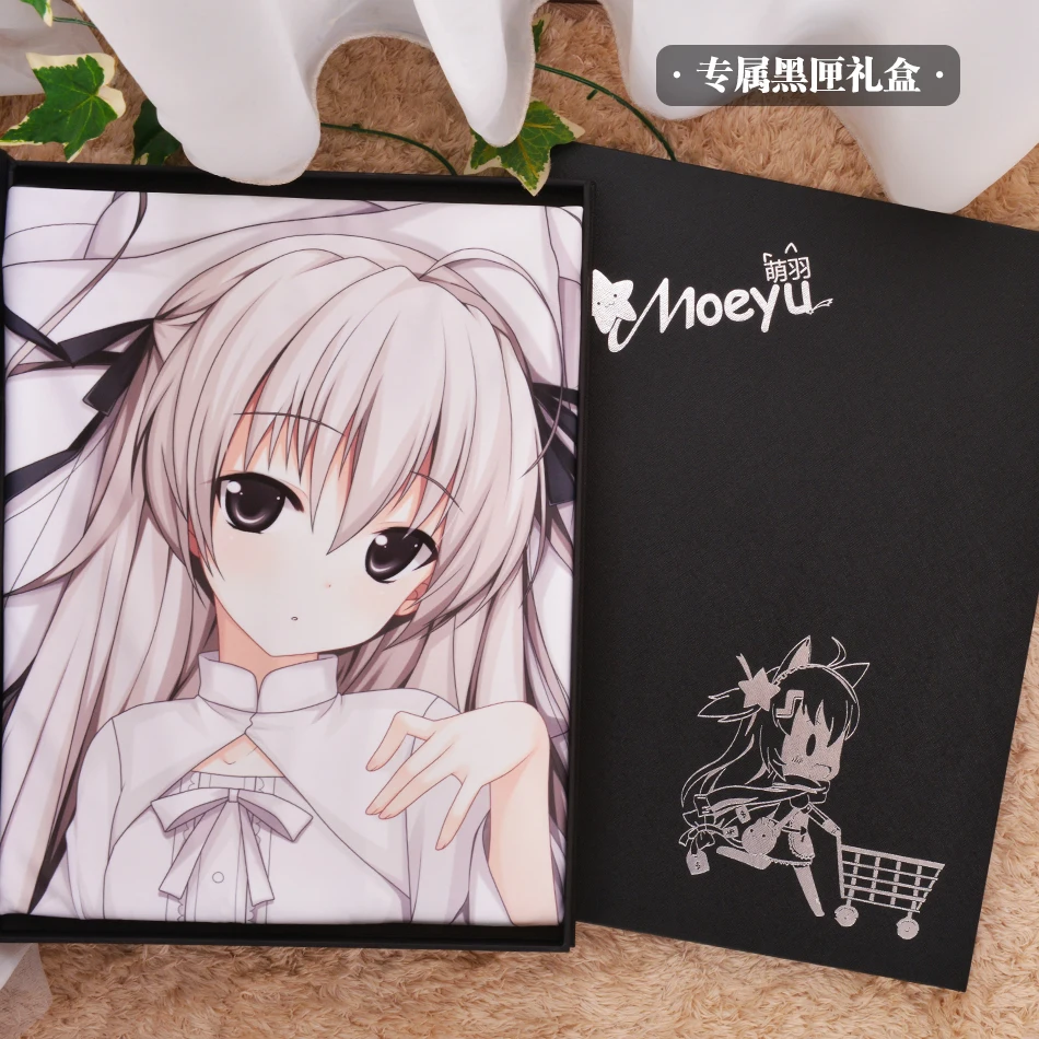 

Anime Yosuga No Sora Kawaii Girl Hugging Body Pillow Case Cover Long Otaku Pillowcase New 2WAY Fabric 160*50cm