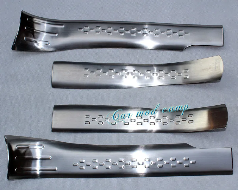 

4PCS Stainless Steel Inner Door Sill Scuff Plate Threshold Trim For Vauxhall Opel Mokka / Buick Encore 2013 2014 2015 2016 2017