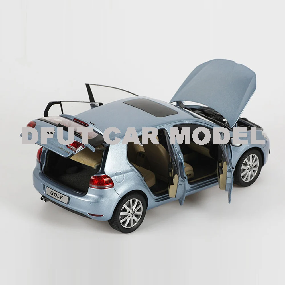 Литой Сплав 1:18 Игрушечная модель автомобиля Golf 6 Детские игрушечные машинки