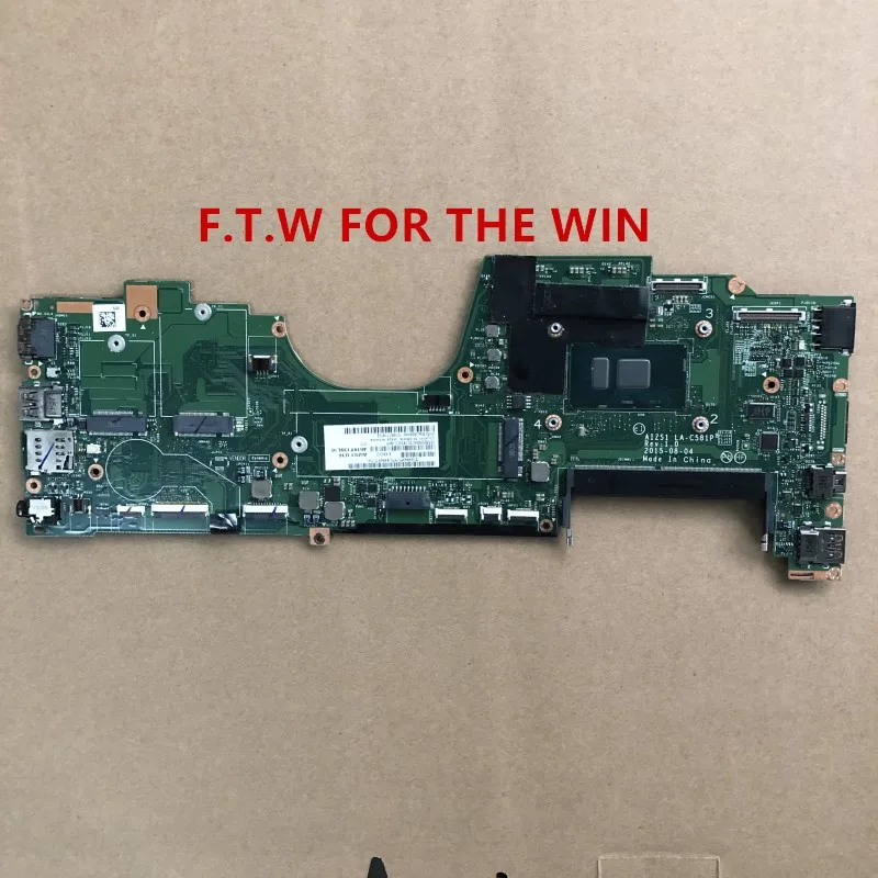AIZS1 LA C581P REV 1A MB для Thinkpad YOGA 260 материнская плата DDR4 CPU I3 6100U 100% probado|Материнские платы|
