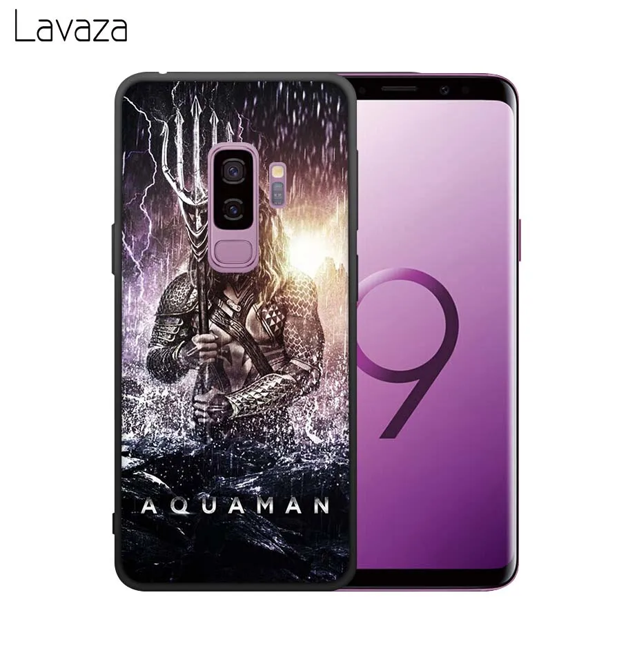 Мягкий чехол Lavaza Aquaman для Galaxy Note 8 9 S7 edge S8 S9 S10 Plus S10e M10 20 30 |