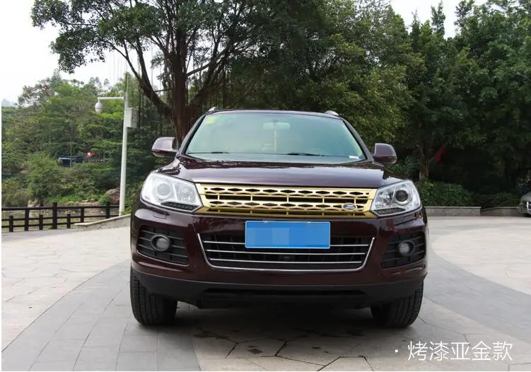 Сетчатые решетки для переднего бампера автомобиля из углеродного волокна Zotye T600