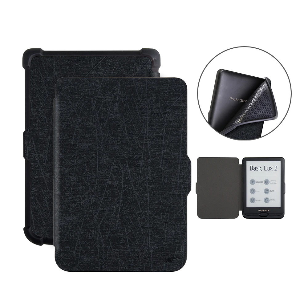 Умный защитный чехол для электронной книги Pocketbook 616/627/632 basic Lux 2/touch Lux/touch HD + 2