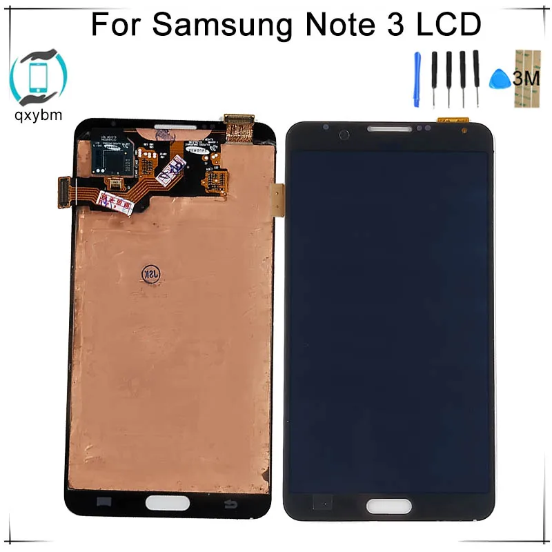 Супер OLED 5 7 &quotдля Samsung Galaxy NOTE 3 Note3 N9005 ЖК дисплей кодирующий преобразователь